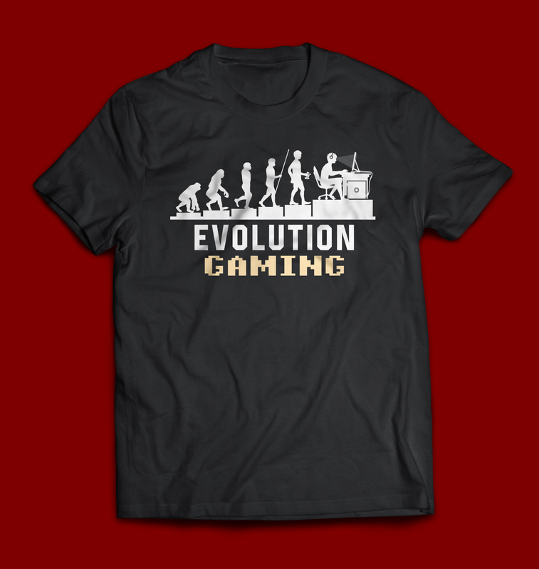 Gaming T-shirt Design Samples - Design Gallery By Abhijit Kar